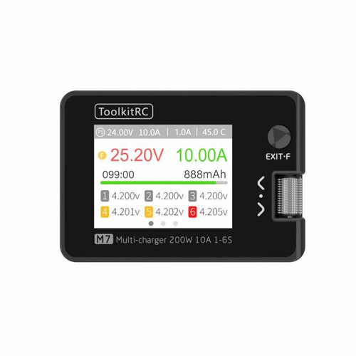 TOOLKITRC M7 200W 10A DC BALANCE CHARGER