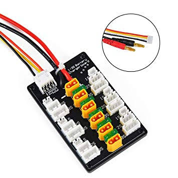 Makerfire 3S/4S LiPo Batteries XT60 Parallel Charging Board