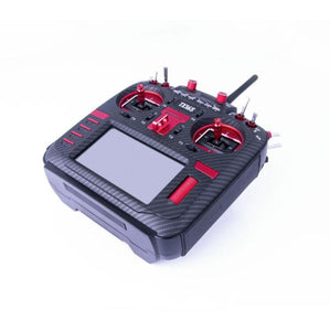 RadioMaster TX16S MAX Edition 2.4G 16CH Hall Sensor Gimbals Multi-protocol RF System OpenTX Mode2 Transmitter with CNC and Leather for RC Drone - Carbon Fiber Mode 2 (Left Hand Throttle)